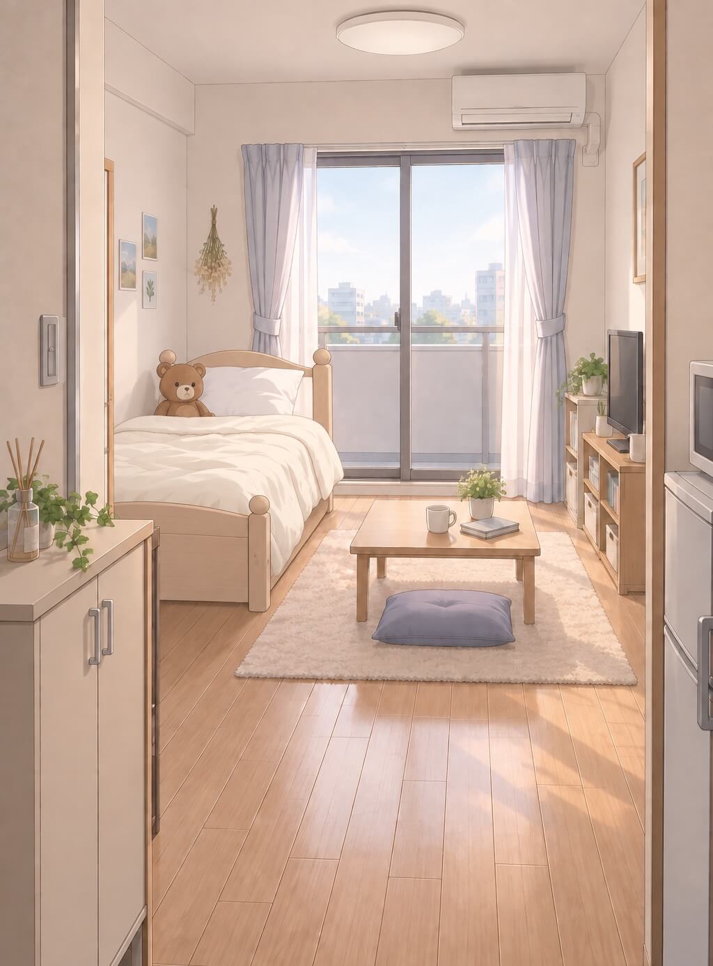 女の子の部屋